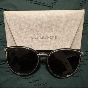 Michael Kors Sunglasses Brisbane Authentic Light Gold-Black/Grey Gradient